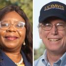 Estella Atekwana and Jay Lund headshots, ˽̳ Davis faculty